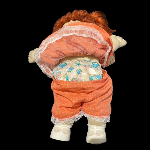 Vintage 1986 Cabbage Patch Kids Doll Redhead Signed by Xavier Roberts - Picture 4 of 6